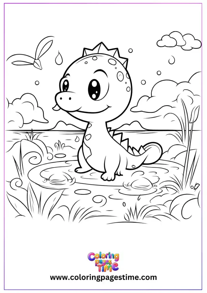 Dinosaur Coloring Pages Printable 11