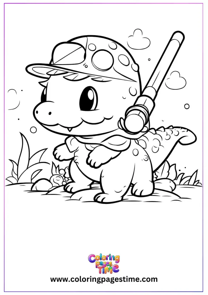 Dinosaur Coloring Pages Printable 16