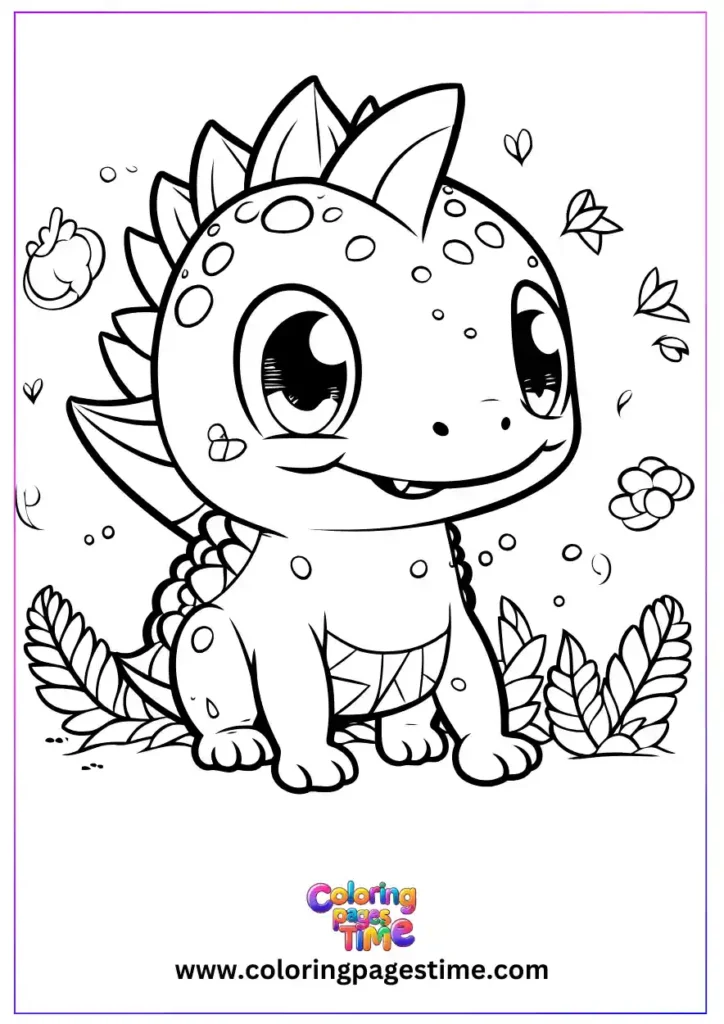 Dinosaur Coloring Pages Printable 20