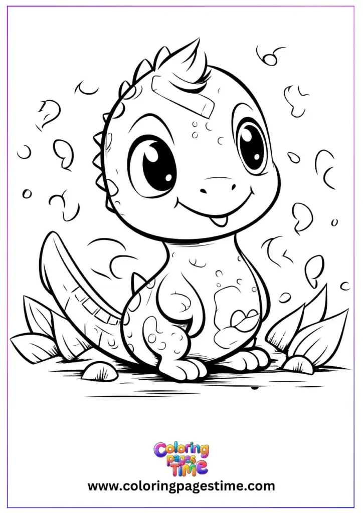 Dinosaur Coloring Pages Printable 25