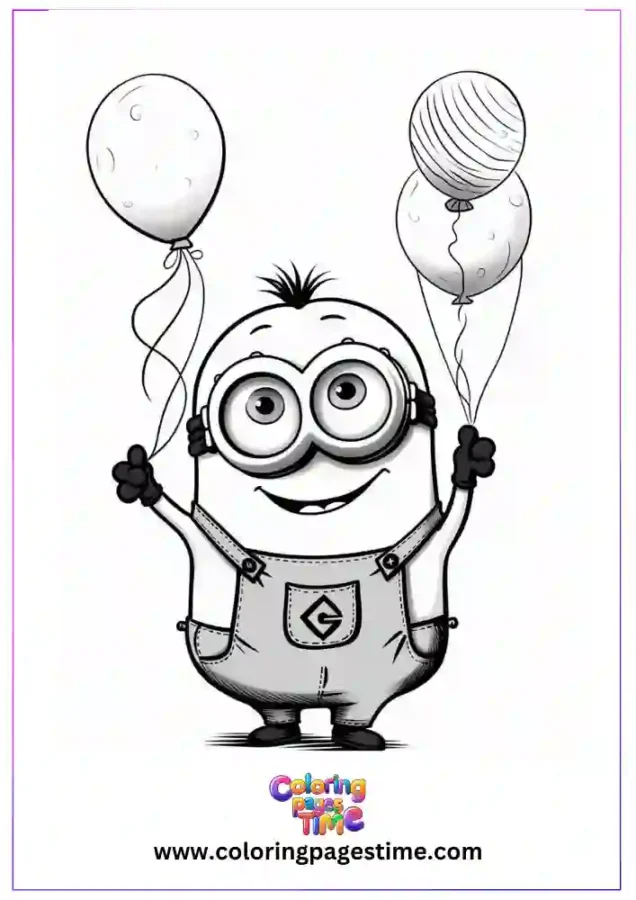 Free Cartoon Characters Coloring Pages 18