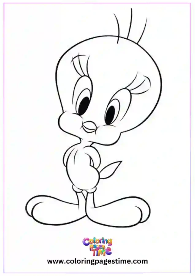 Free Cartoon Characters Coloring Pages 22