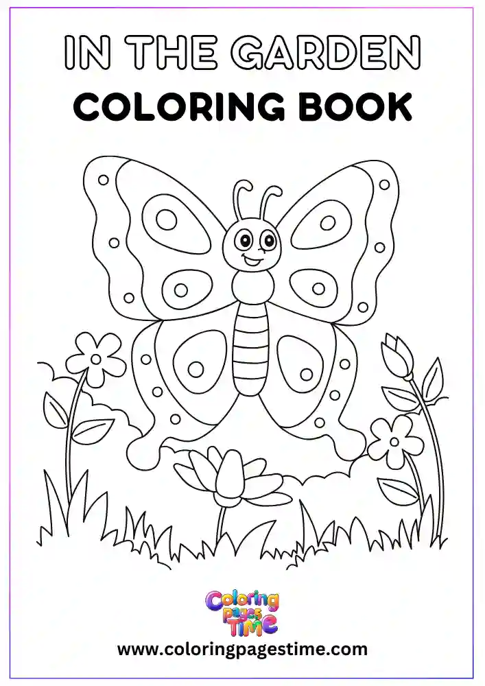 Free In The Garden Coloring Book 1