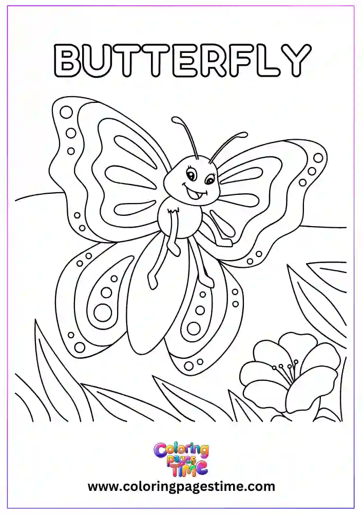 Free In The Garden Coloring Book 10