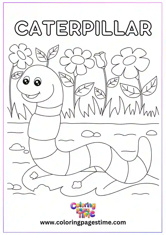 Free In The Garden Coloring Book 11