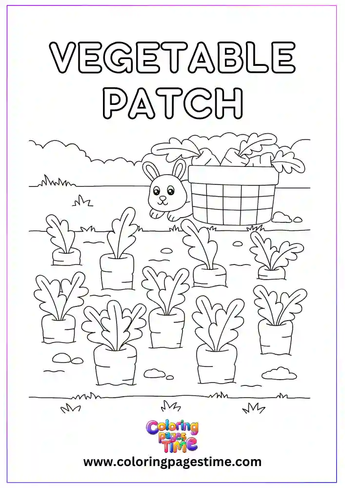 Free In The Garden Coloring Book 4