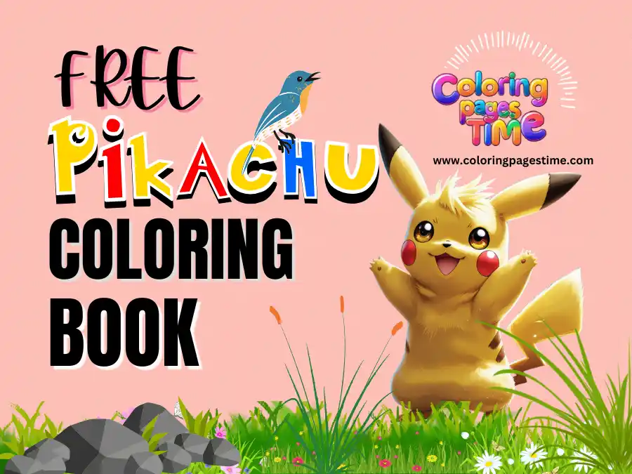 Free Pikachu Coloring Pages