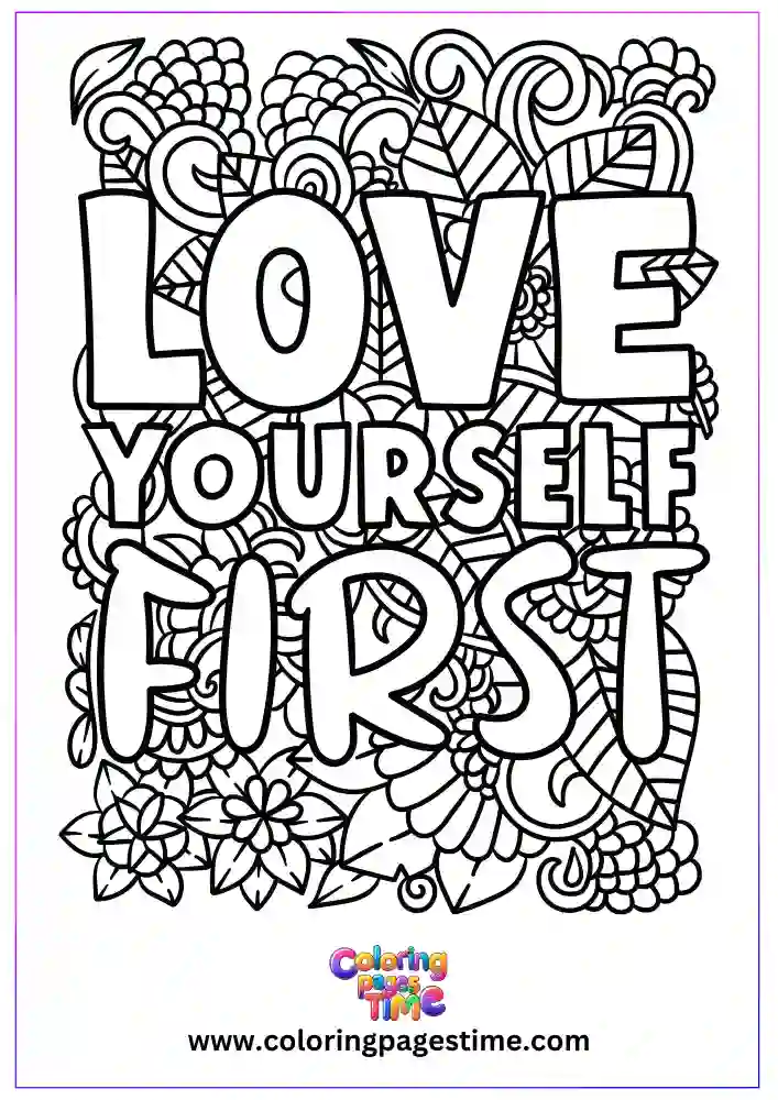 Motivational Quotes Coloring Pages-15