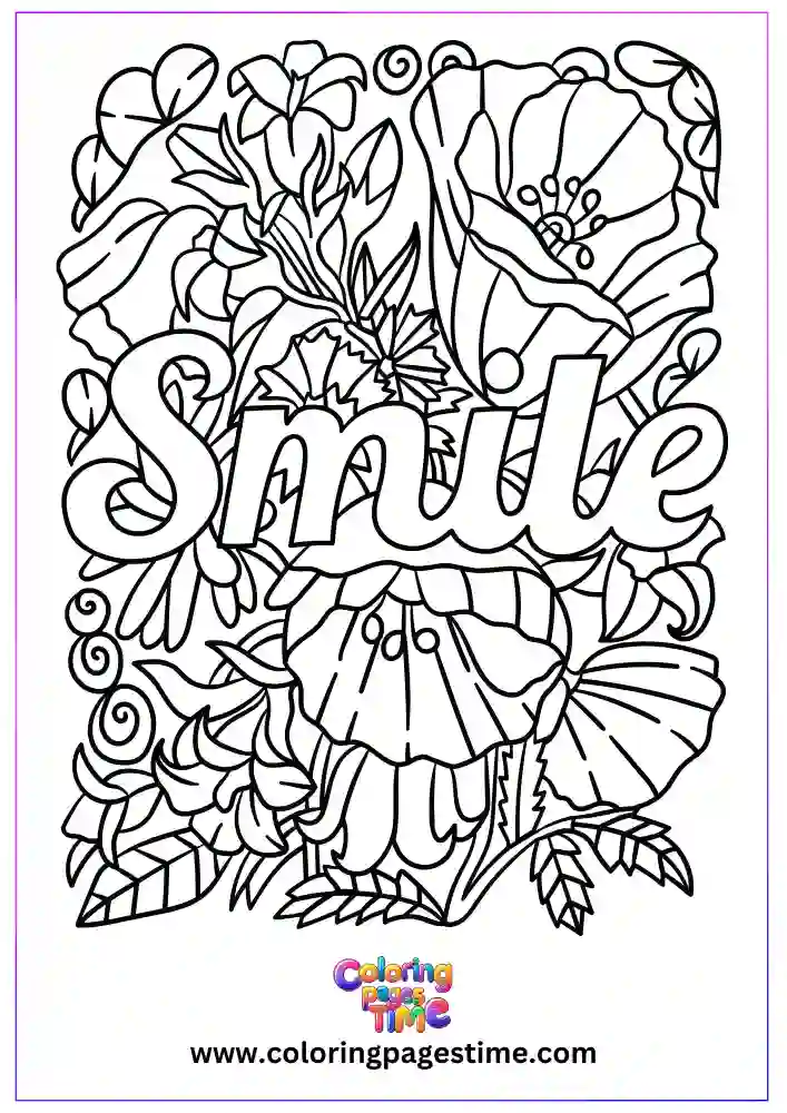 Motivational Quotes Coloring Pages-5