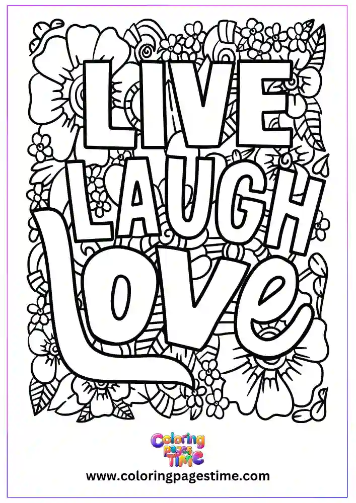 Motivational Quotes Coloring Pages-9