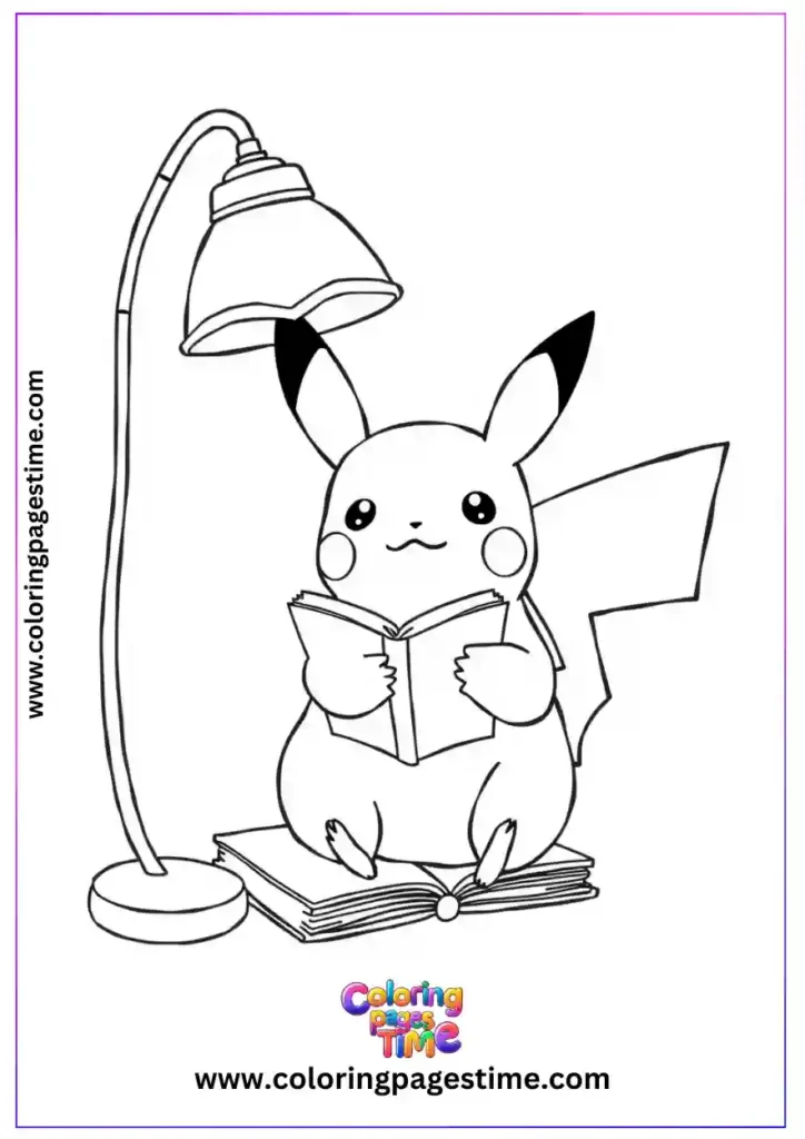 Pikachu Coloring Pages 5