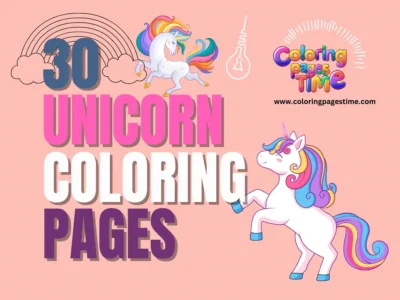 Read more about the article Free 30 Unicorn Coloring Pages (Free PDF Printable)