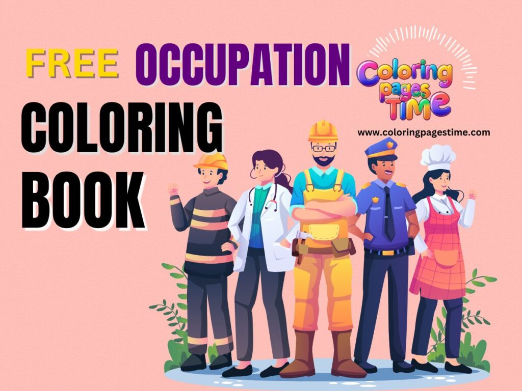 25 Occupation Coloring Pages Free Printable PDF